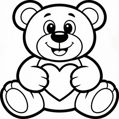 Bears coloring pages