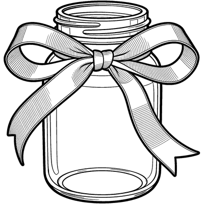 Bows coloring pages