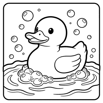 Ducks coloring pages
